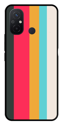 Muted Rainbow Metal Mobile Case for Redmi 12C