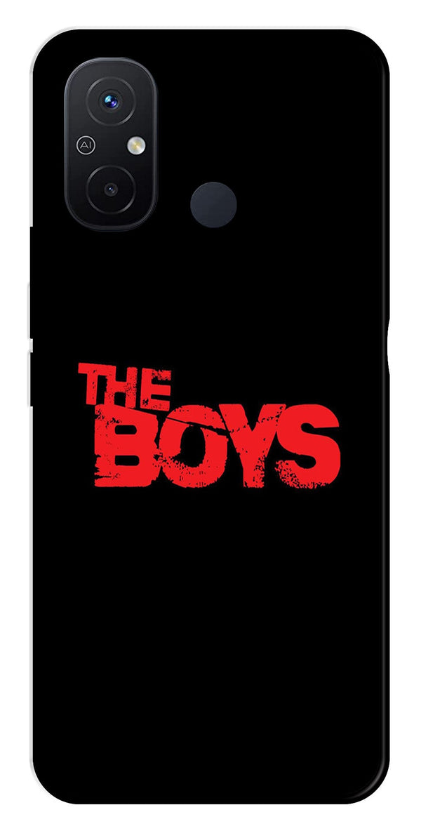 The Boys Metal Mobile Case for Redmi 12C   (Design No -44)