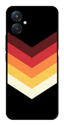 MultiColor Arrow Metal Mobile Case for Poco C65