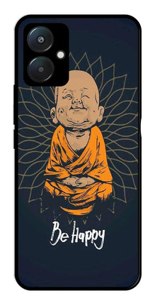Be Happy Metal Mobile Case for Poco C65
