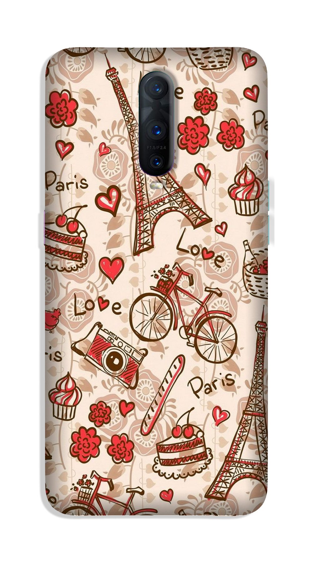 Love Paris Case for Oppo R17 Pro(Design - 103)