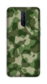 Army Camouflage Case for Oppo R17 Pro  (Design - 106)
