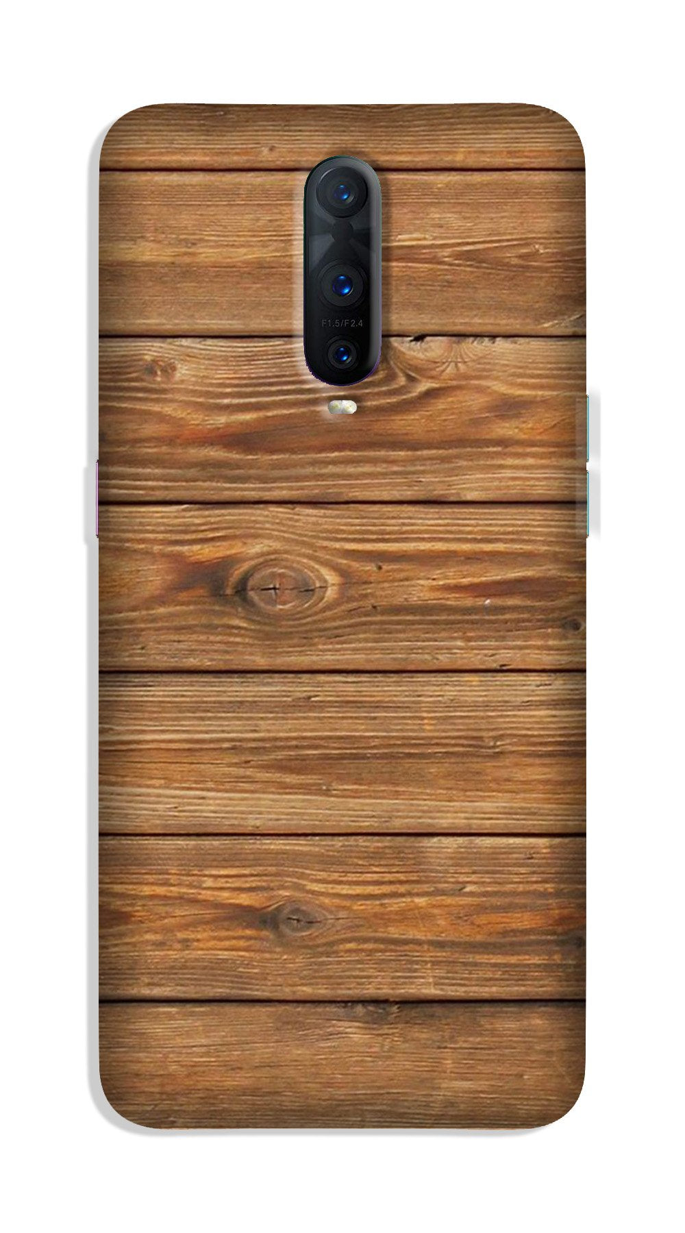 Wooden Look Case for Oppo R17 Pro(Design - 113)