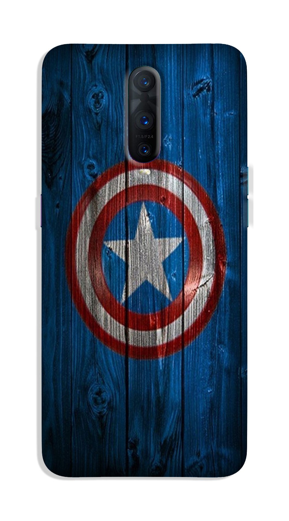 Captain America Superhero Case for Oppo R17 Pro(Design - 118)