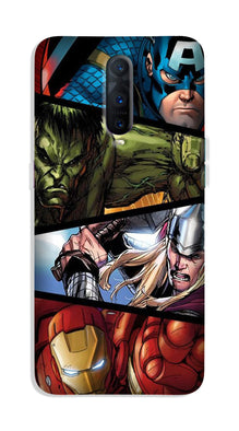 Avengers Superhero Case for Oppo R17 Pro  (Design - 124)