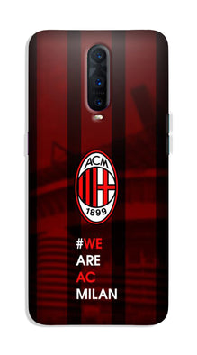 AC Milan Case for Oppo R17 Pro  (Design - 155)