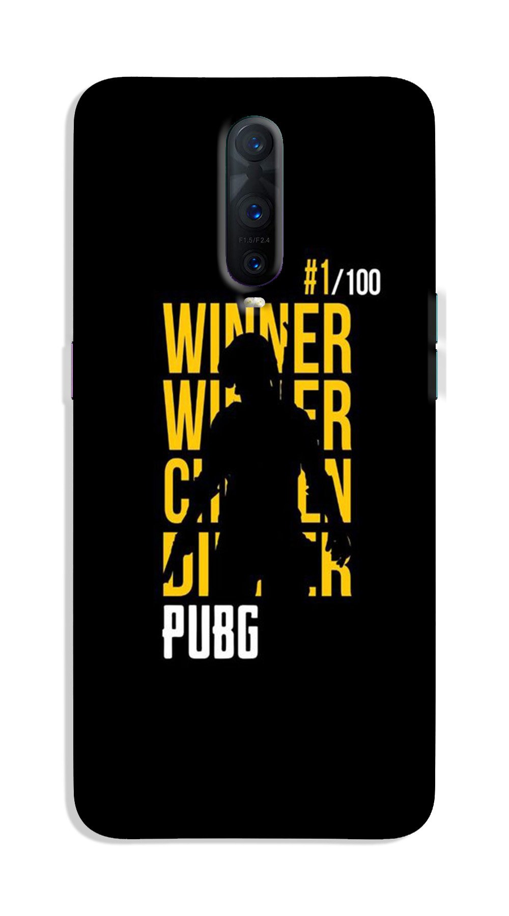 Pubg Winner Winner Case for Oppo R17 Pro(Design - 177)