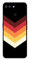MultiColor Arrow Metal Mobile Case for Realme 2   (Design No -04)