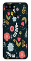 Floral Pattern2 Metal Mobile Case for Realme 2   (Design No -12)