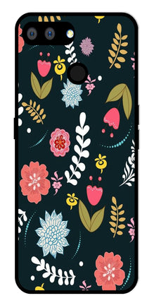 Floral Pattern2 Metal Mobile Case for Realme 2