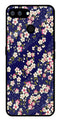 Flower Design Metal Mobile Case for Realme 2   (Design No -25)