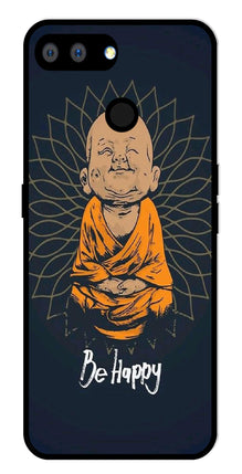 Be Happy Metal Mobile Case for Realme 2