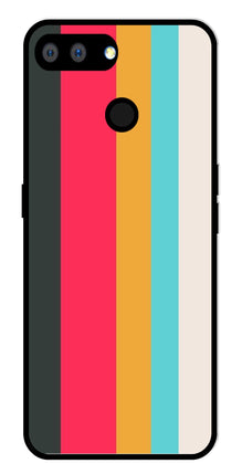Muted Rainbow Metal Mobile Case for Realme 2