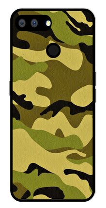 Army Pattern Metal Mobile Case for Realme 2