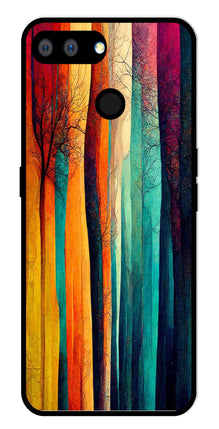 Modern Art Colorful Metal Mobile Case for Realme 2