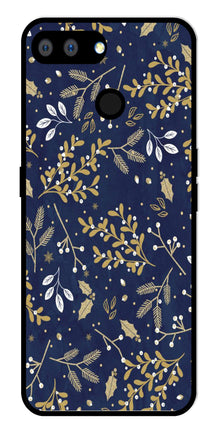 Floral Pattern  Metal Mobile Case for Realme 2