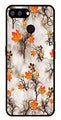 Autumn leaves Metal Mobile Case for Realme 2   (Design No -55)