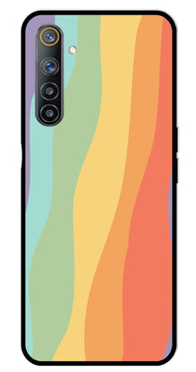 Muted Rainbow Metal Mobile Case for Realme 6