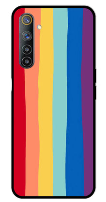 Rainbow MultiColor Metal Mobile Case for Realme 6