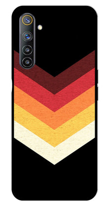 MultiColor Arrow Metal Mobile Case for Realme 6