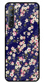 Flower Design Metal Mobile Case for Realme 6   (Design No -25)