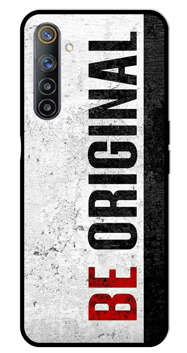Be Original Metal Mobile Case for Realme 6   (Design No -38)