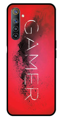 Gamer Pattern Metal Mobile Case for Realme 6