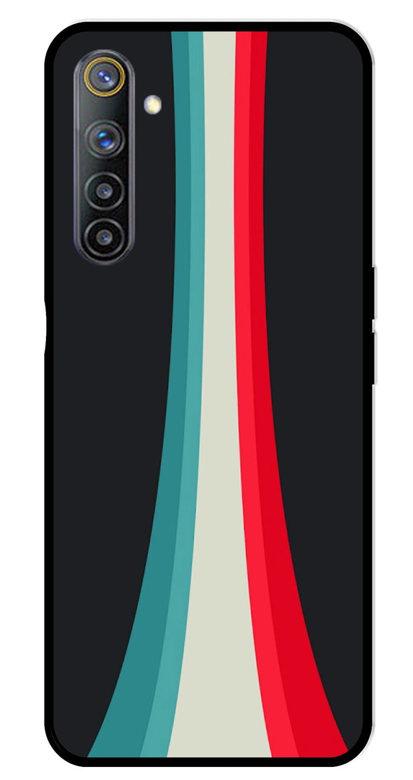 Modern Art Colorful Metal Mobile Case for Realme 6   (Design No -48)