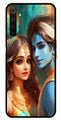 Lord Radha Krishna Metal Mobile Case for Realme 6 Pro   (Design No -01)