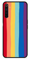 Rainbow MultiColor Metal Mobile Case for Realme 6 Pro   (Design No -03)