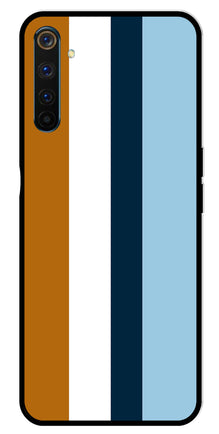 MultiColor Pattern Metal Mobile Case for Realme 6 Pro