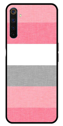 Pink Pattern Metal Mobile Case for Realme 6 Pro