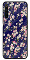 Flower Design Metal Mobile Case for Realme 6 Pro   (Design No -25)