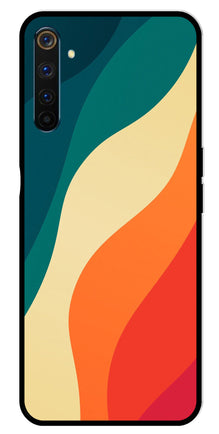 Muted Rainbow Metal Mobile Case for Realme 6 Pro