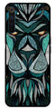 Lion Pattern Metal Mobile Case for Realme 6 Pro   (Design No -40)