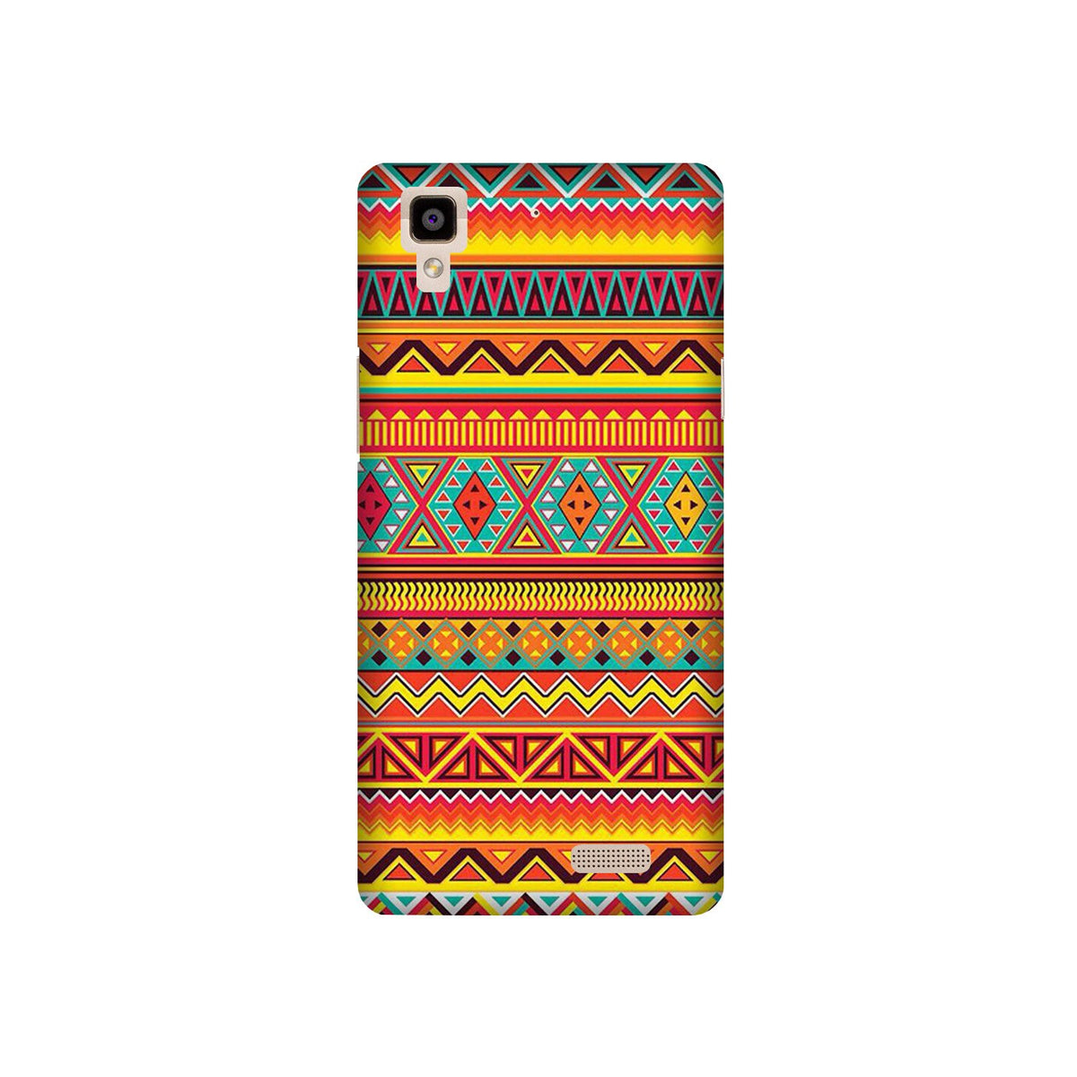 Zigzag line pattern Case for Oppo R7