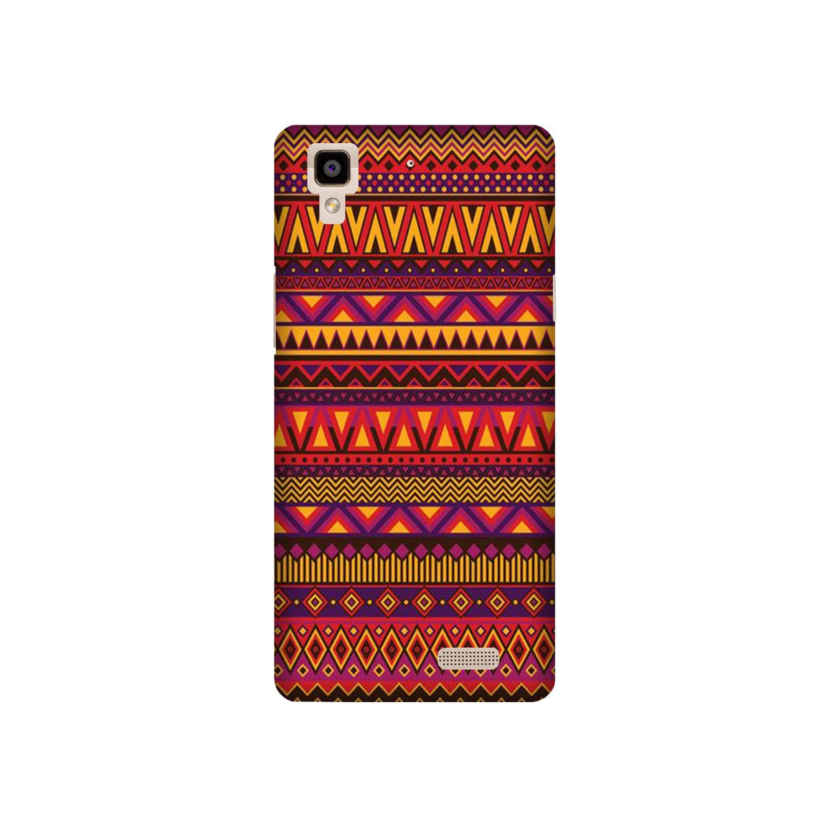 Zigzag line pattern2 Case for Oppo R7