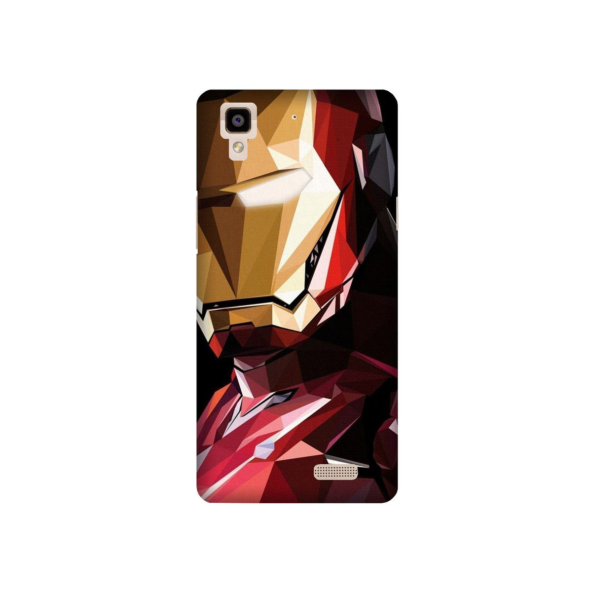 Iron Man Superhero Case for Oppo R7  (Design - 122)