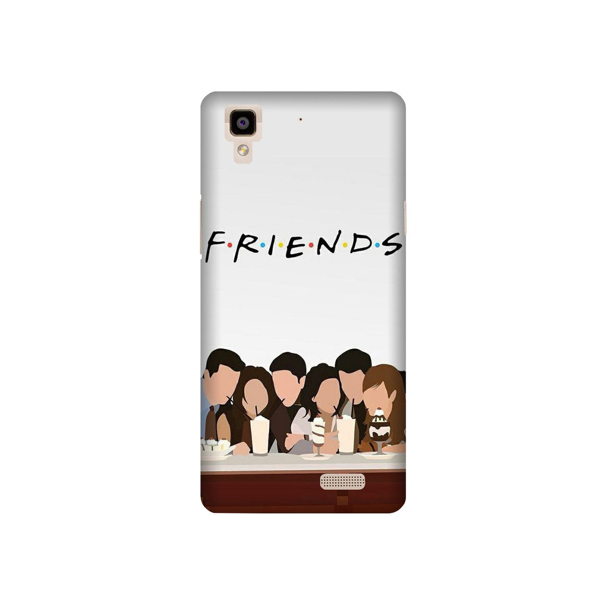 Friends Case for Oppo R7 (Design - 200)