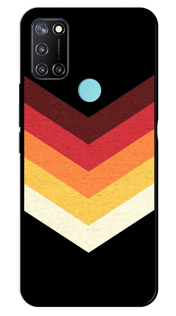 MultiColor Arrow Metal Mobile Case for Realme C17   (Design No -04)