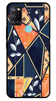 Marble Design Metal Mobile Case for Realme 7i