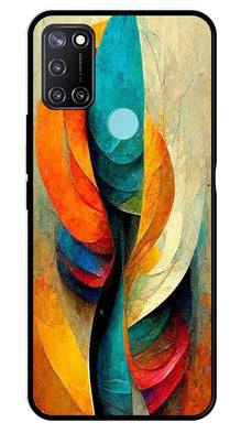 Modern Art Metal Mobile Case for Realme 7i