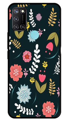Floral Pattern2 Metal Mobile Case for Realme C17