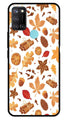 Autumn Leaf Metal Mobile Case for Realme C17   (Design No -19)