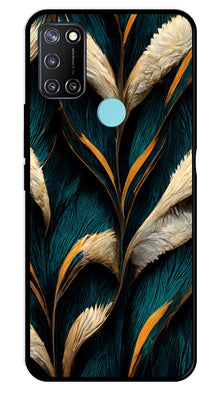 Feathers Metal Mobile Case for Realme C17