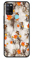 Autumn leaves Metal Mobile Case for Realme 7i   (Design No -55)