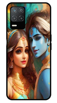 Lord Radha Krishna Metal Mobile Case for Realme Narzo 30 5G
