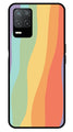 Muted Rainbow Metal Mobile Case for Realme 8 5G   (Design No -02)