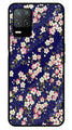 Flower Design Metal Mobile Case for Realme 8 5G   (Design No -25)
