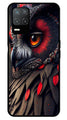 Owl Design Metal Mobile Case for Realme Narzo 30 5G   (Design No -26)